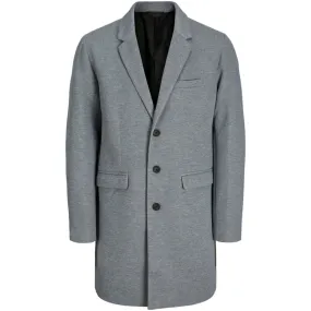 12212207 JJEKNITTED MARCO COAT LIGHT GREY