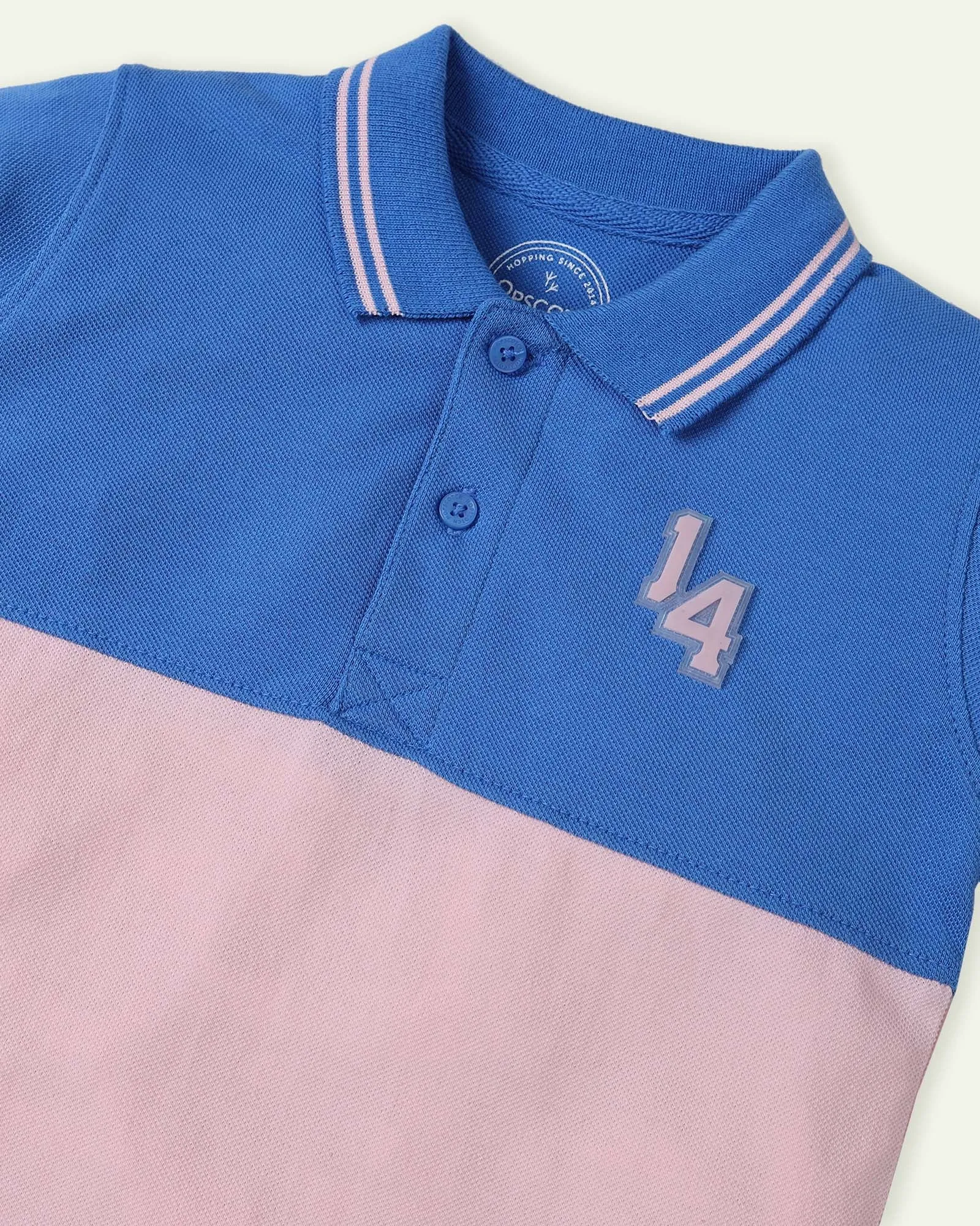 14 Color Block Polo