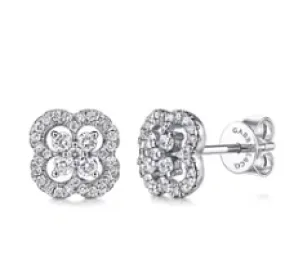 14k earrings & diamond