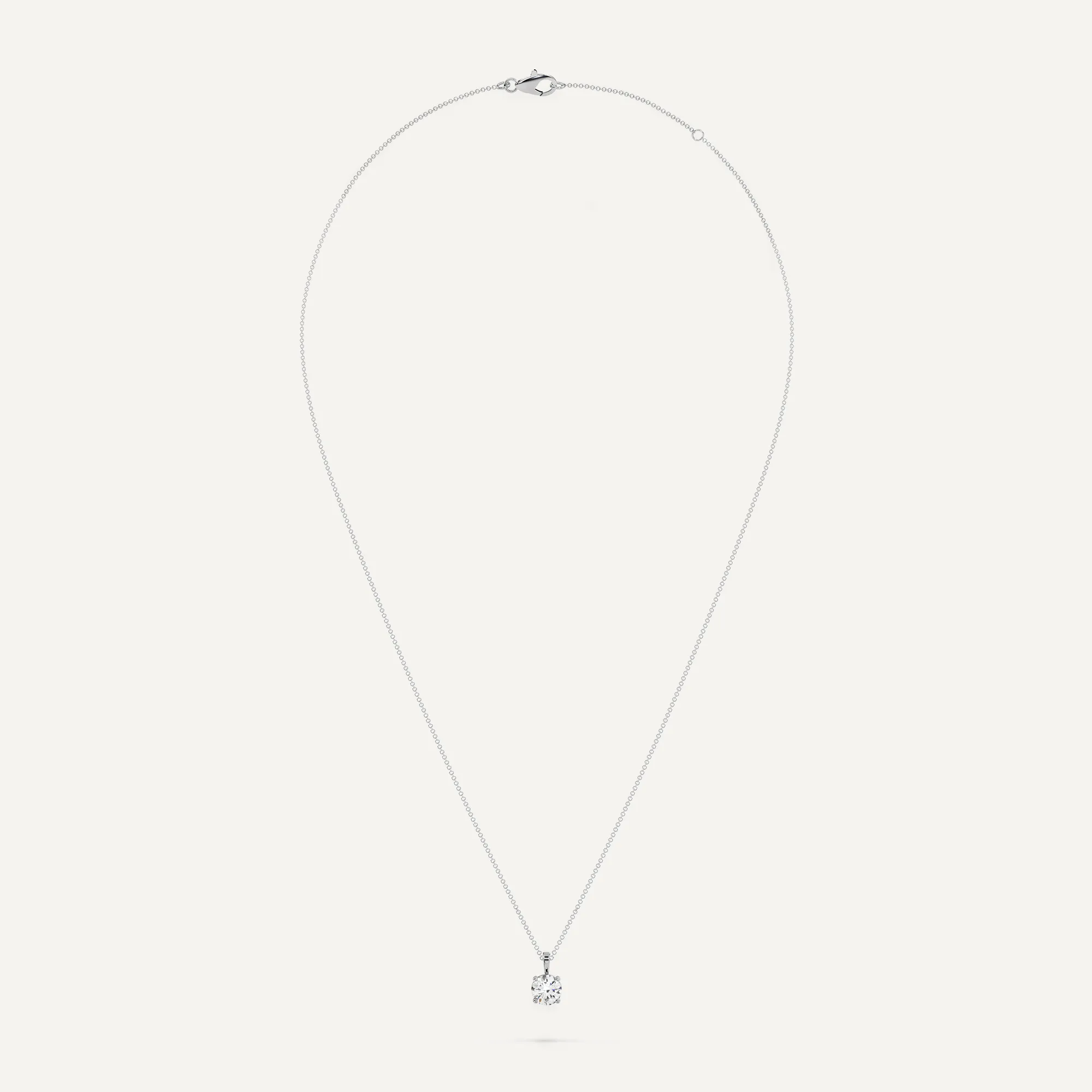 16/18 Necklace Diamond Pendant