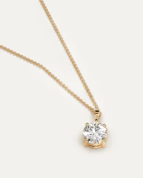 16/18 Necklace Diamond Pendant