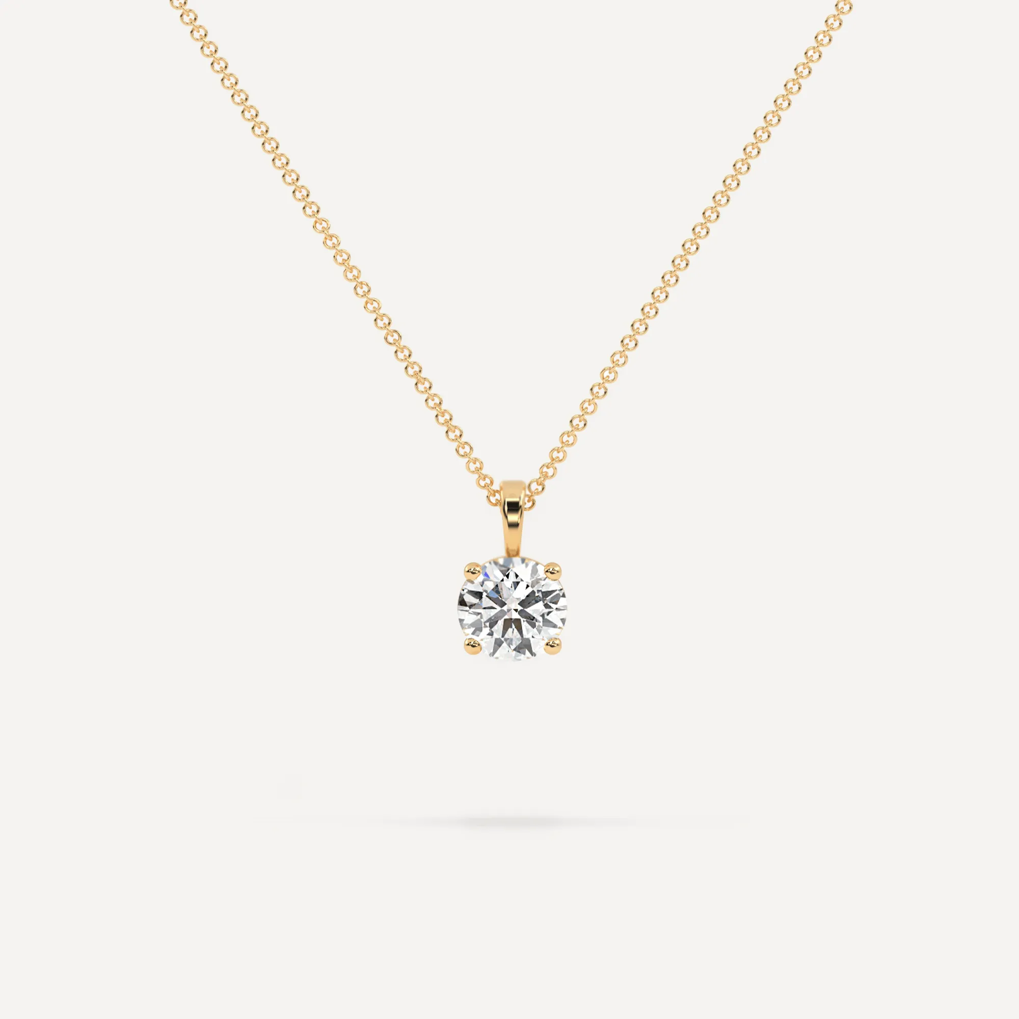 16/18 Necklace Diamond Pendant