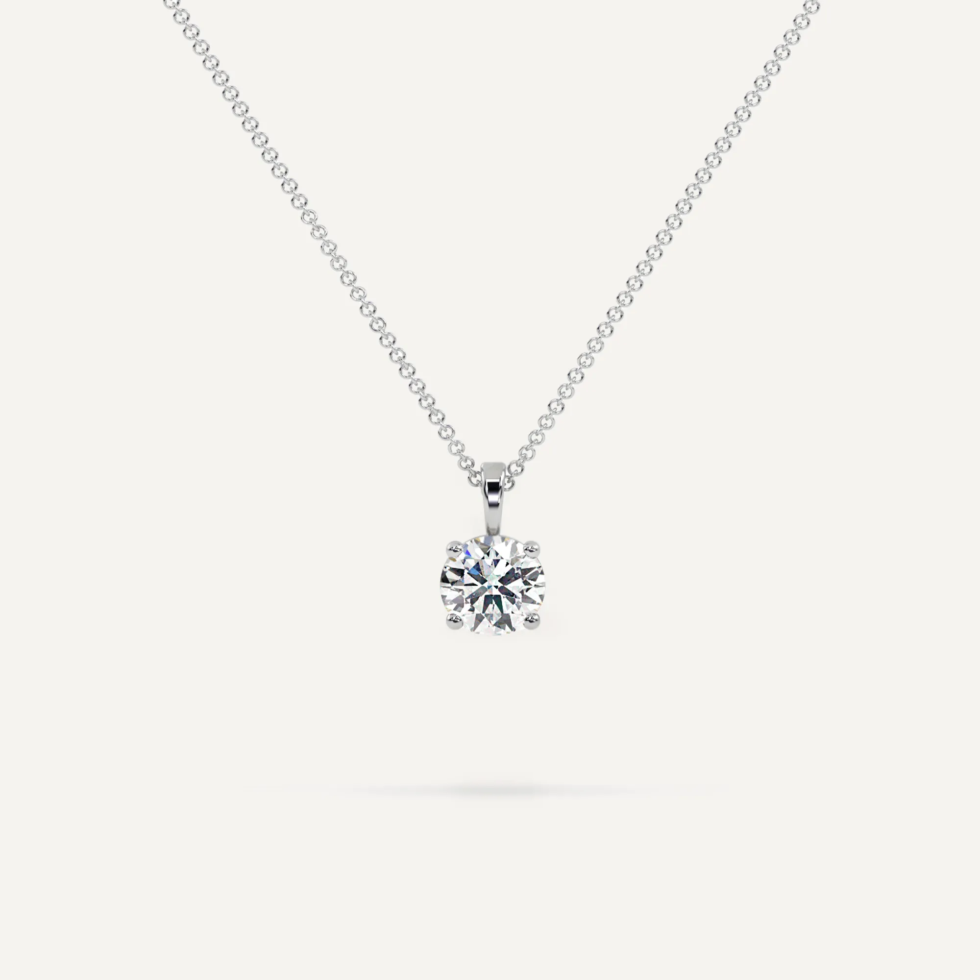 16/18 Necklace Diamond Pendant