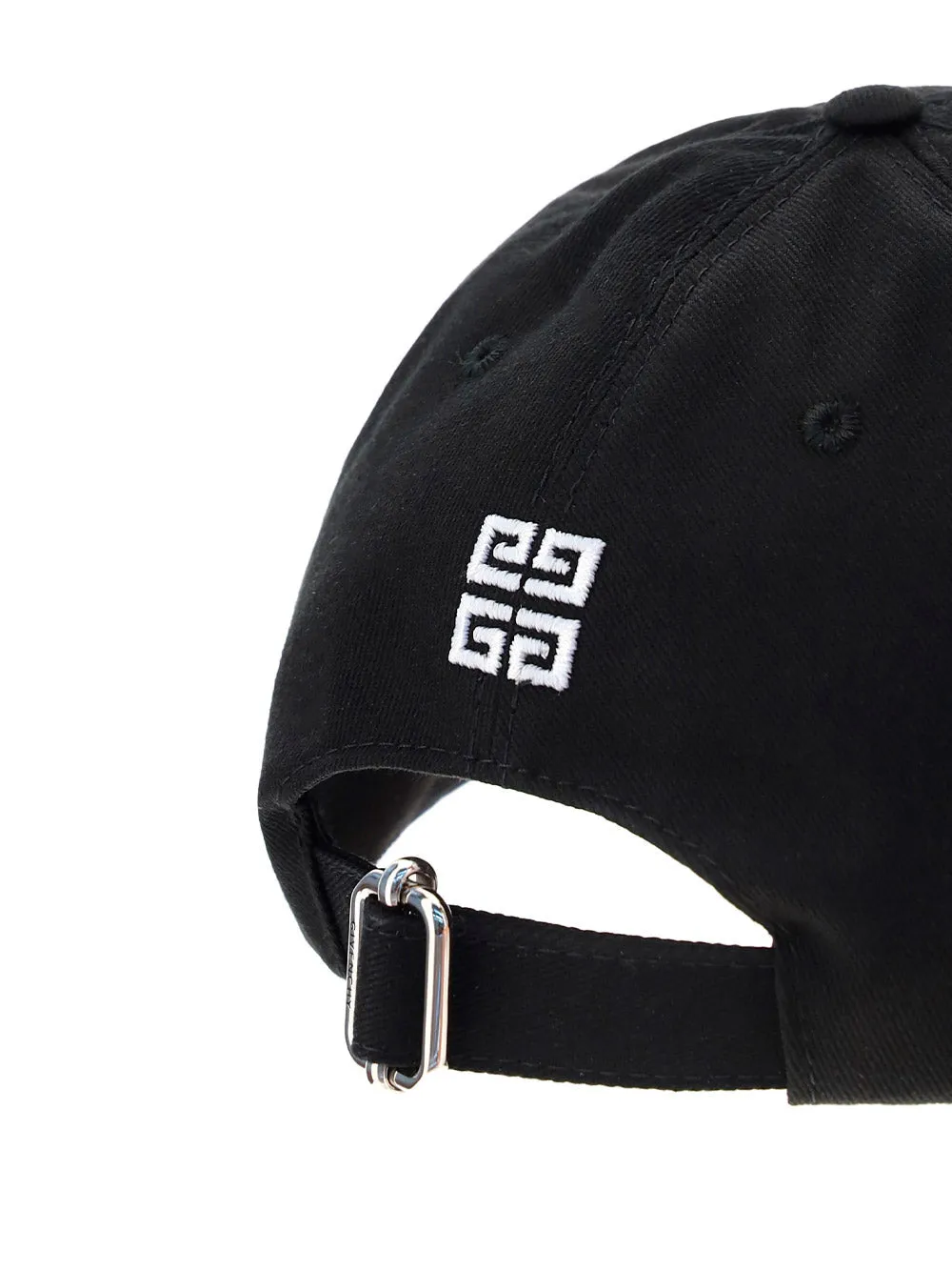 4G Embroidered Baseball Cap - Black