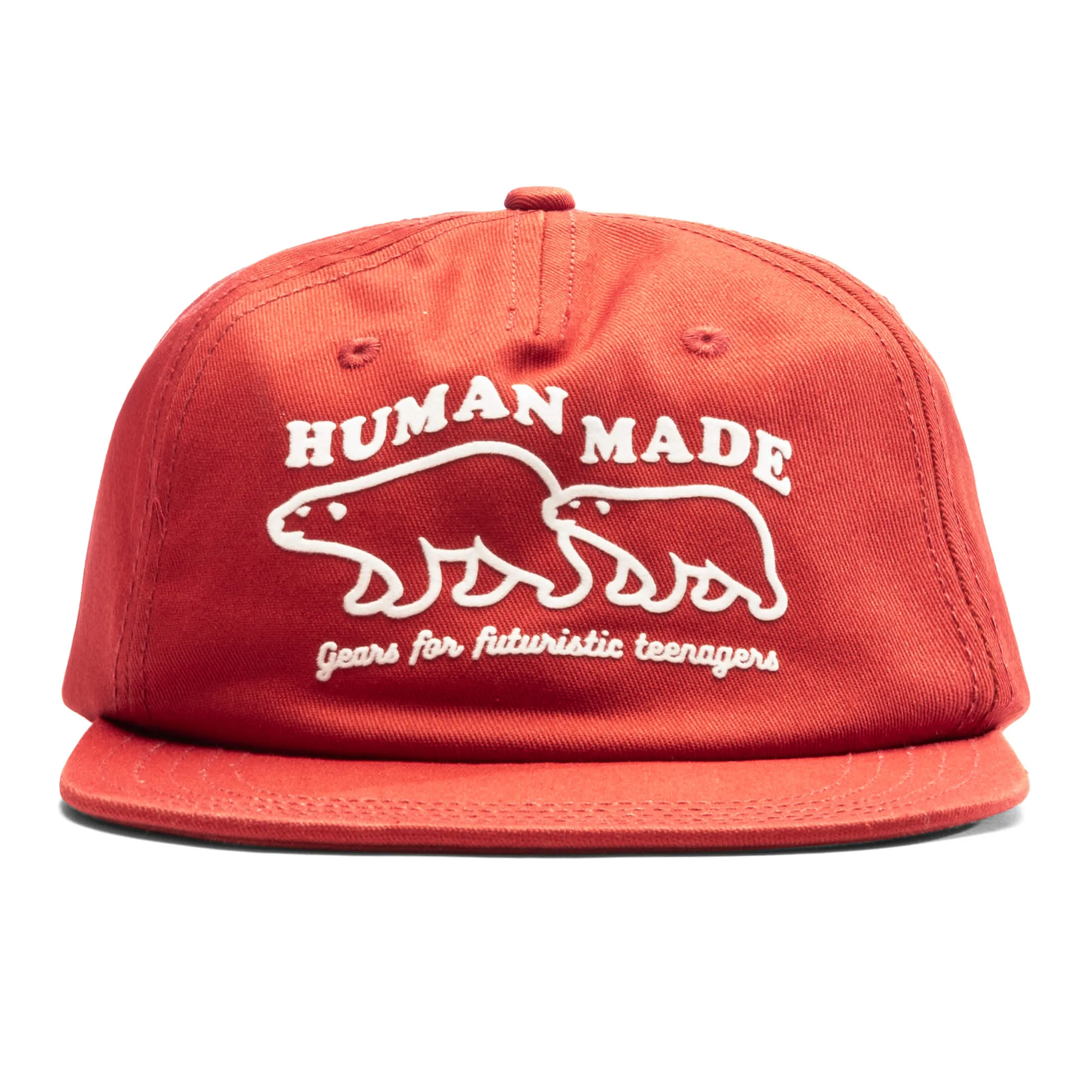 5 Panel Cap #2 - Red