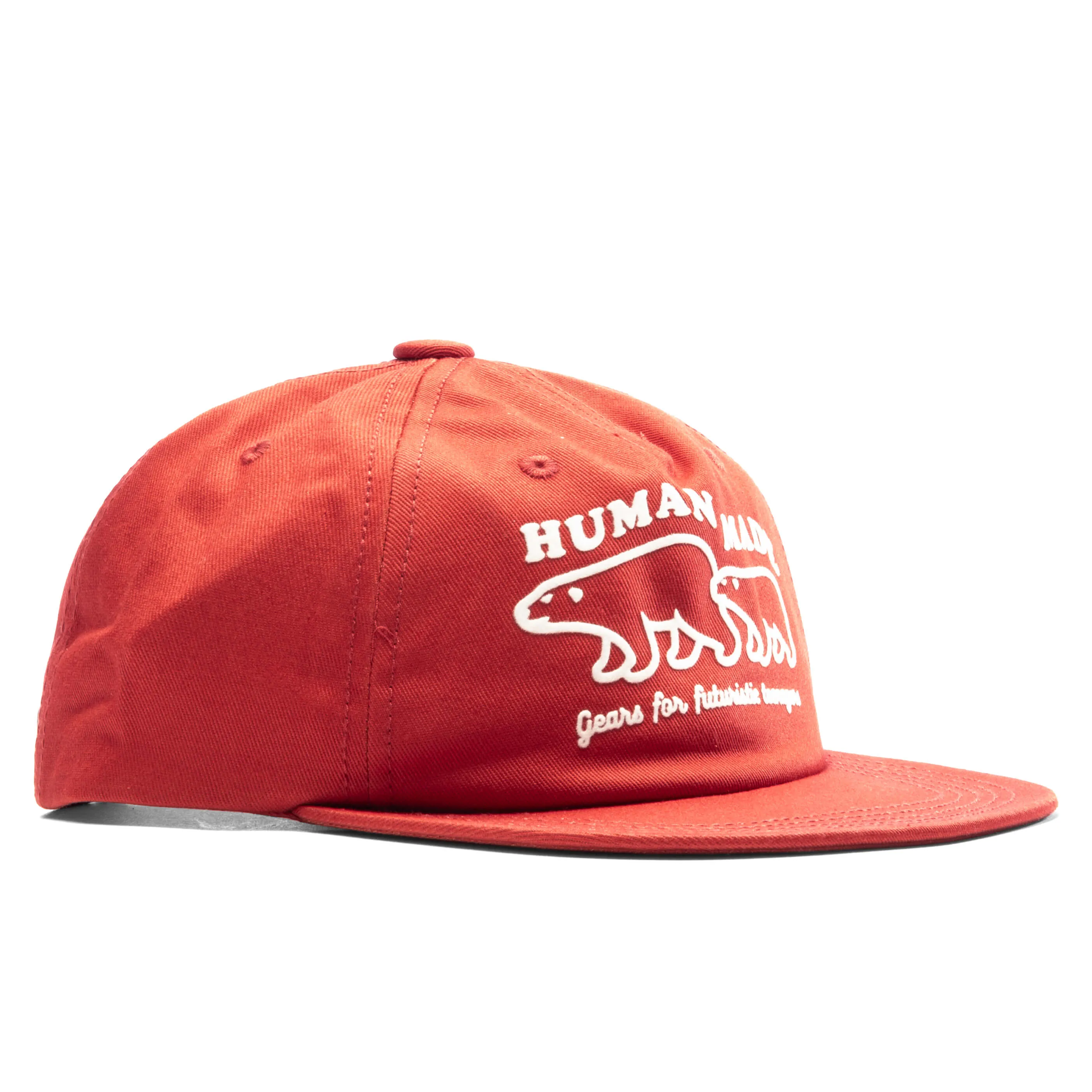 5 Panel Cap #2 - Red