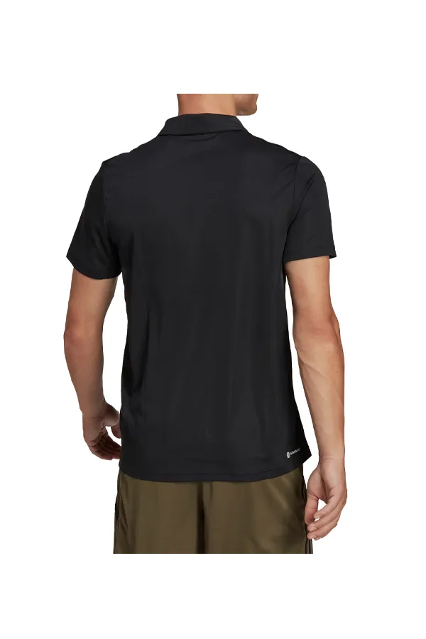 Adidas Essential Polo Aeroready Black