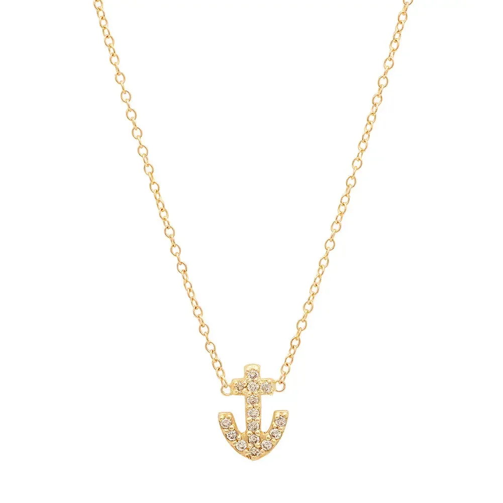 Anchor of Hope Diamond Necklace