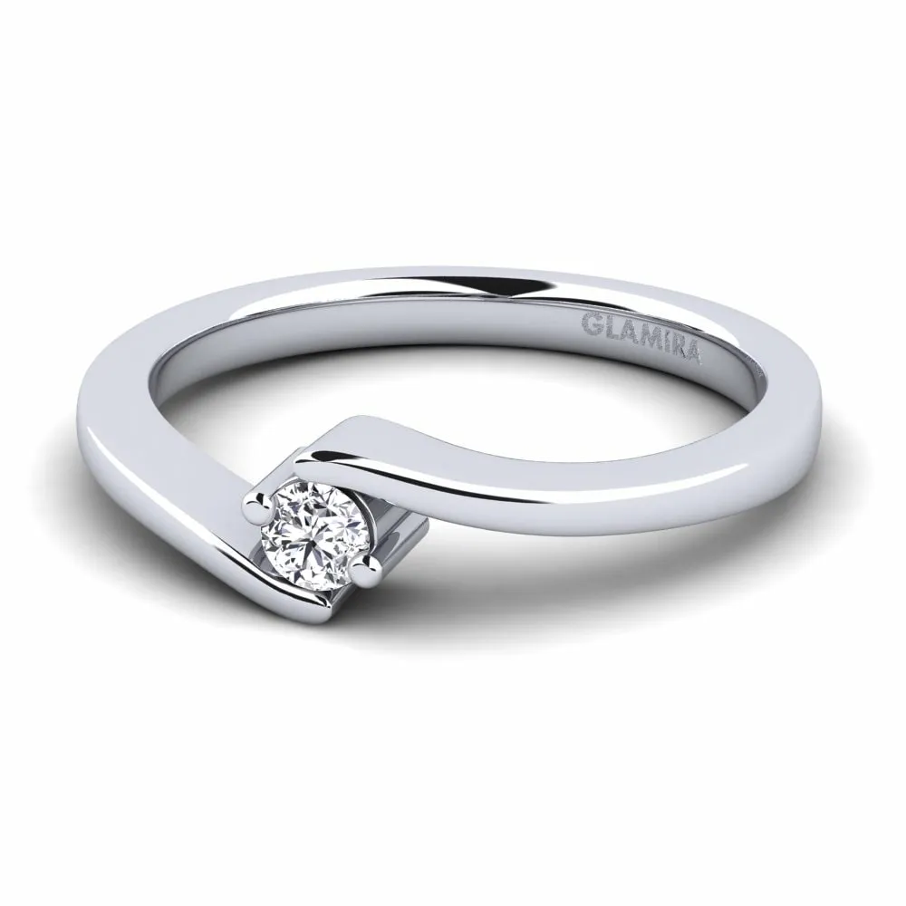 Anillo de compromiso Bridal Element 0.1 crt