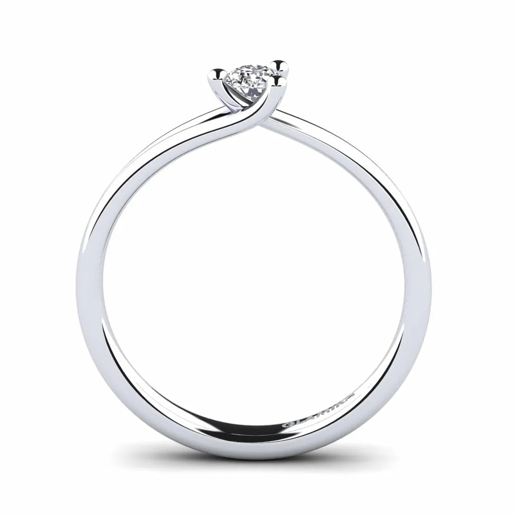 Anillo de compromiso Bridal Heart 0.16crt