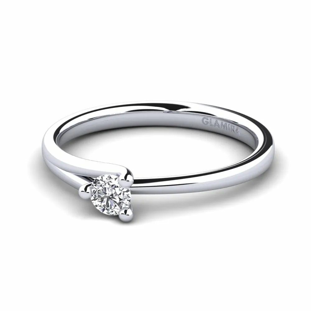 Anillo de compromiso Bridal Heart 0.16crt