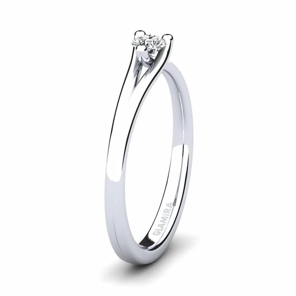 Anillo de compromiso Bridal Heart 0.16crt