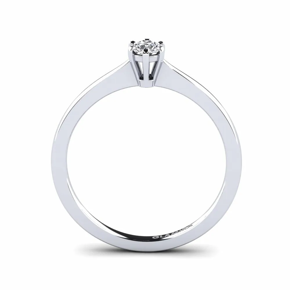 Anillo de compromiso Bridal Rise 0.16crt