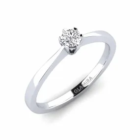 Anillo de compromiso Bridal Rise 0.16crt