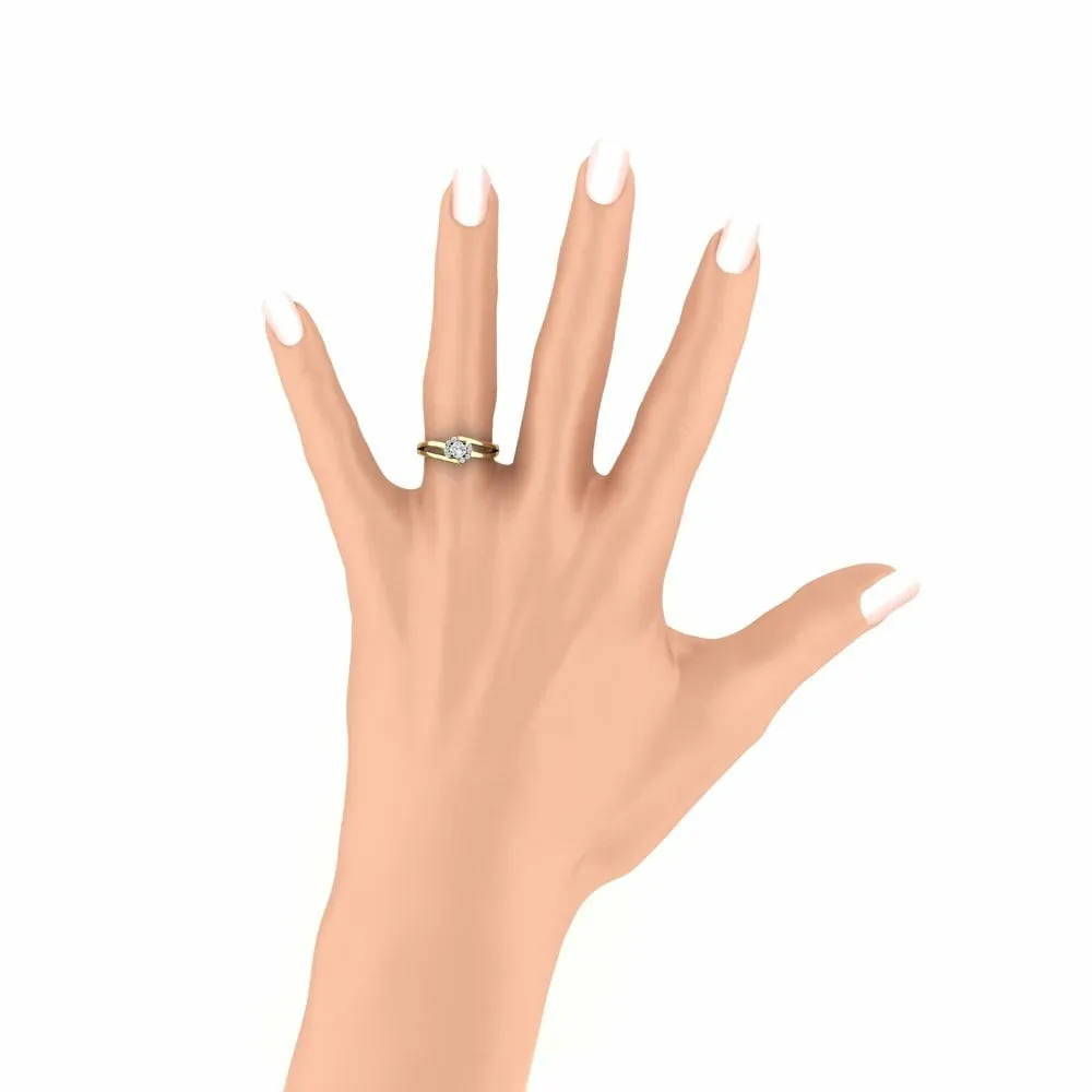 Anillo de compromiso Kylie