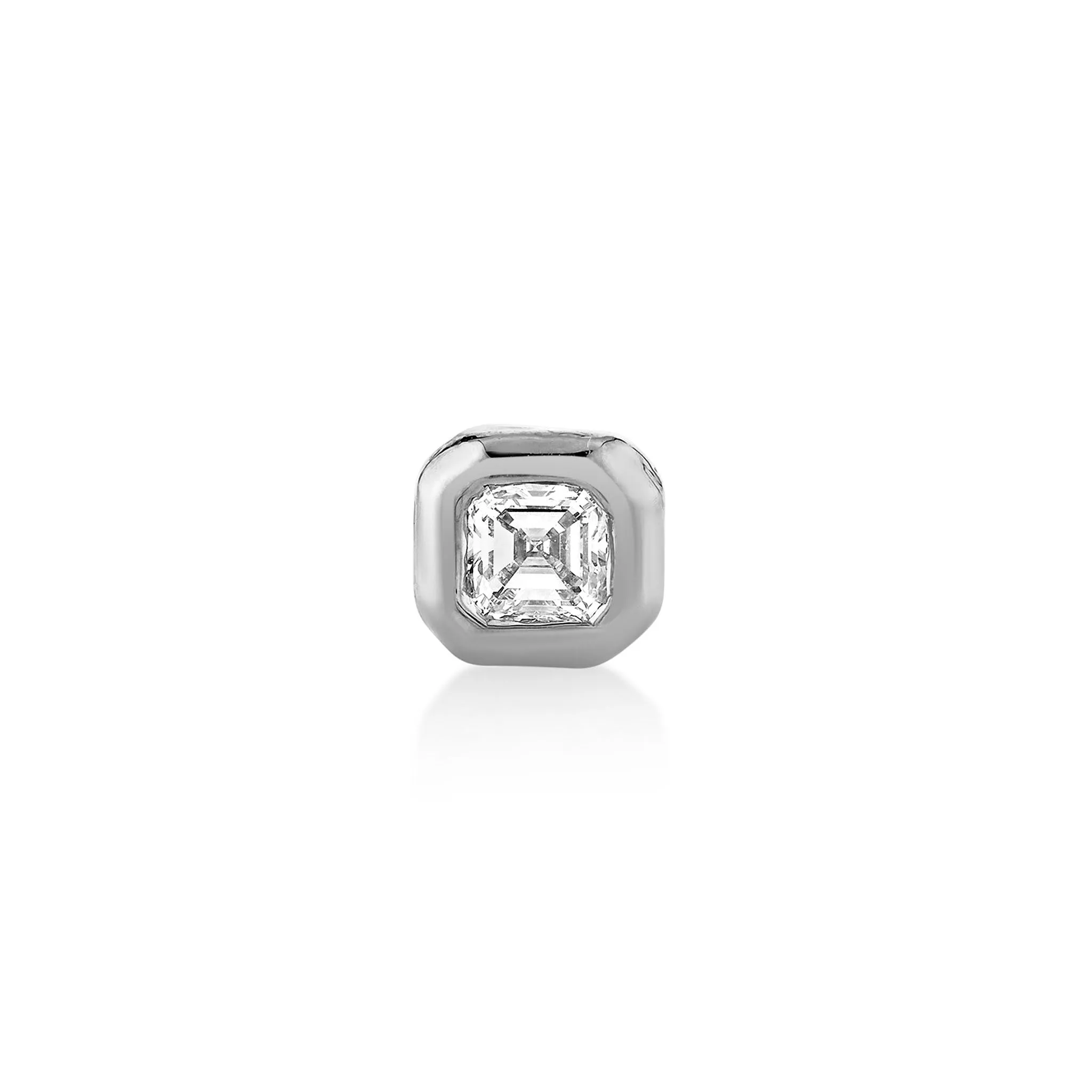 Baby River Asscher Diamond Studs