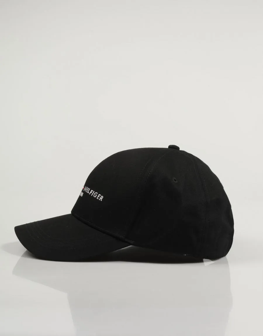  baseball cap TOMMY HILFIGER Th Established Cap en Black 83077