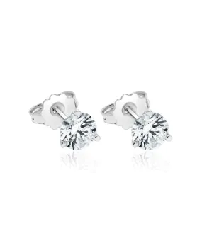 Bellman Jeweler's 3 Prong Lab Diamond Studs