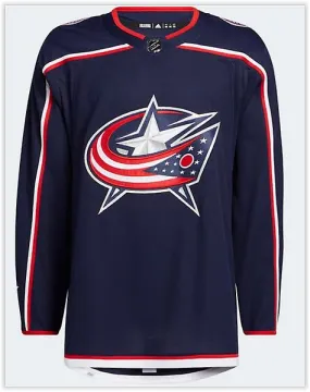 BLUE JACKETS HOME AUTHENTIC JERSEY Adidas