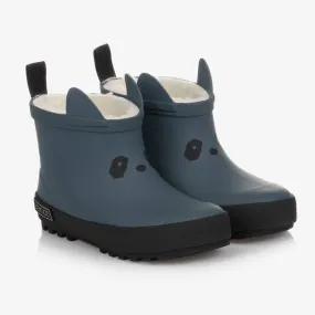 Blue Panda Short Rain Boots 