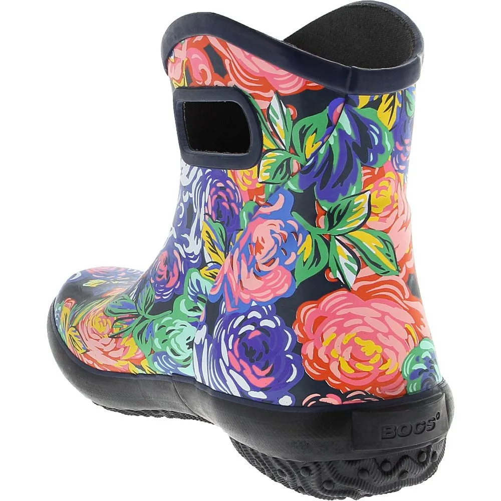 Bogs Patch Ankle Floral Rain Boots - Womens