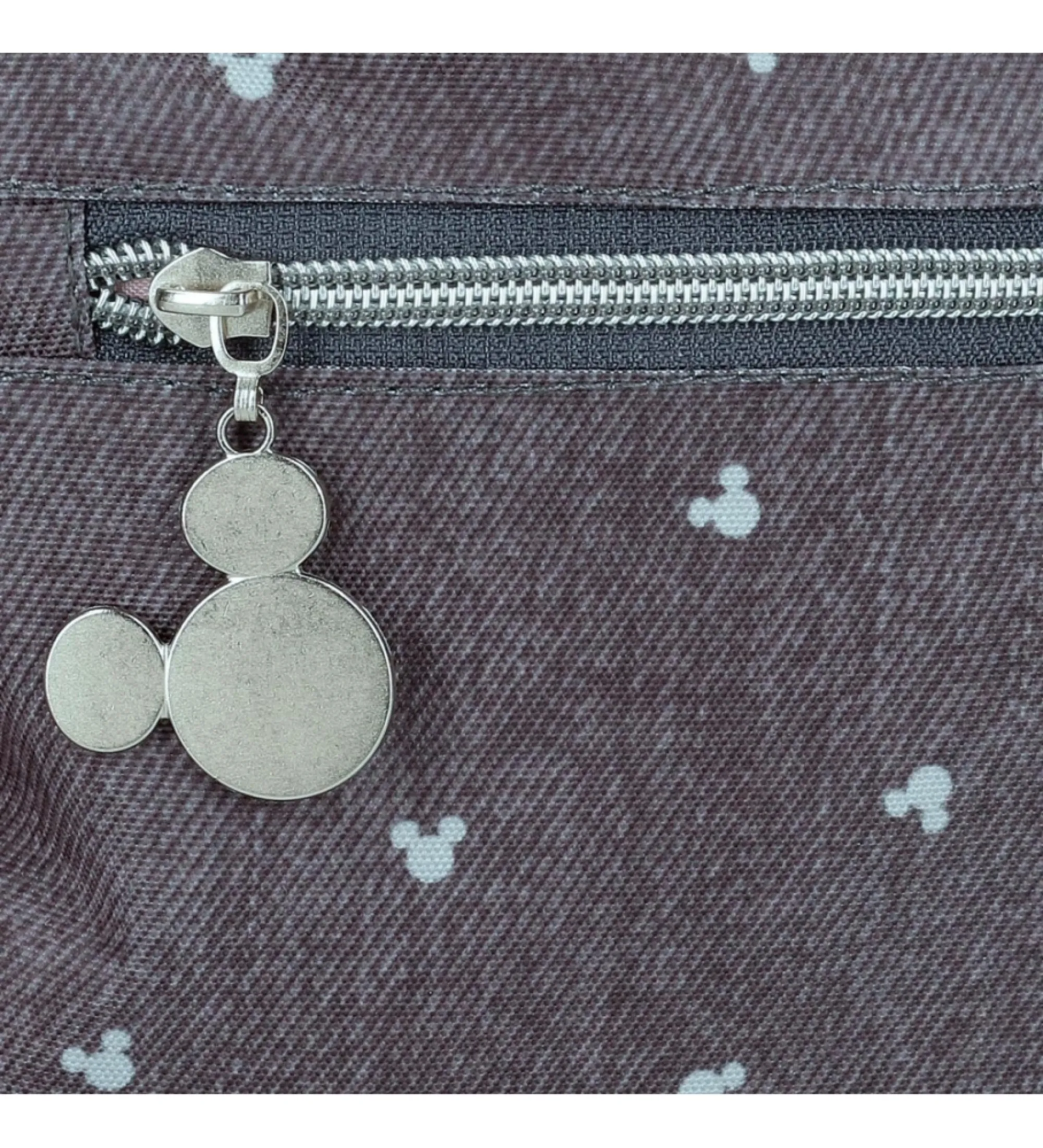 Bolso Mickey studs con portaordenador antracita