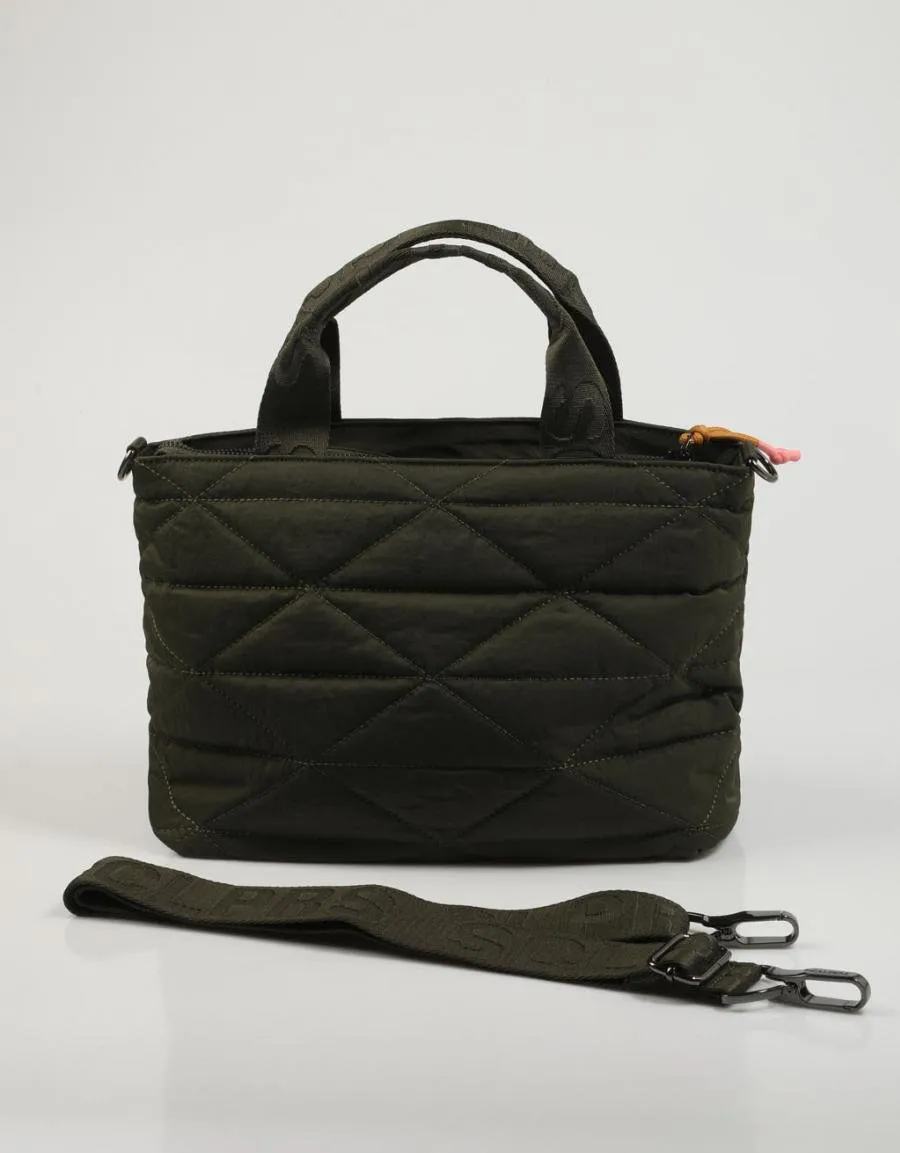  bolso SCALPERS BAGS Ny Quilted Day Bag en Kaki 83309