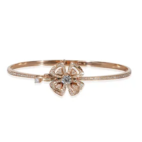 BVLGARI Fiorever Diamond Bangle in 18K Rose Gold 0.86 CTW