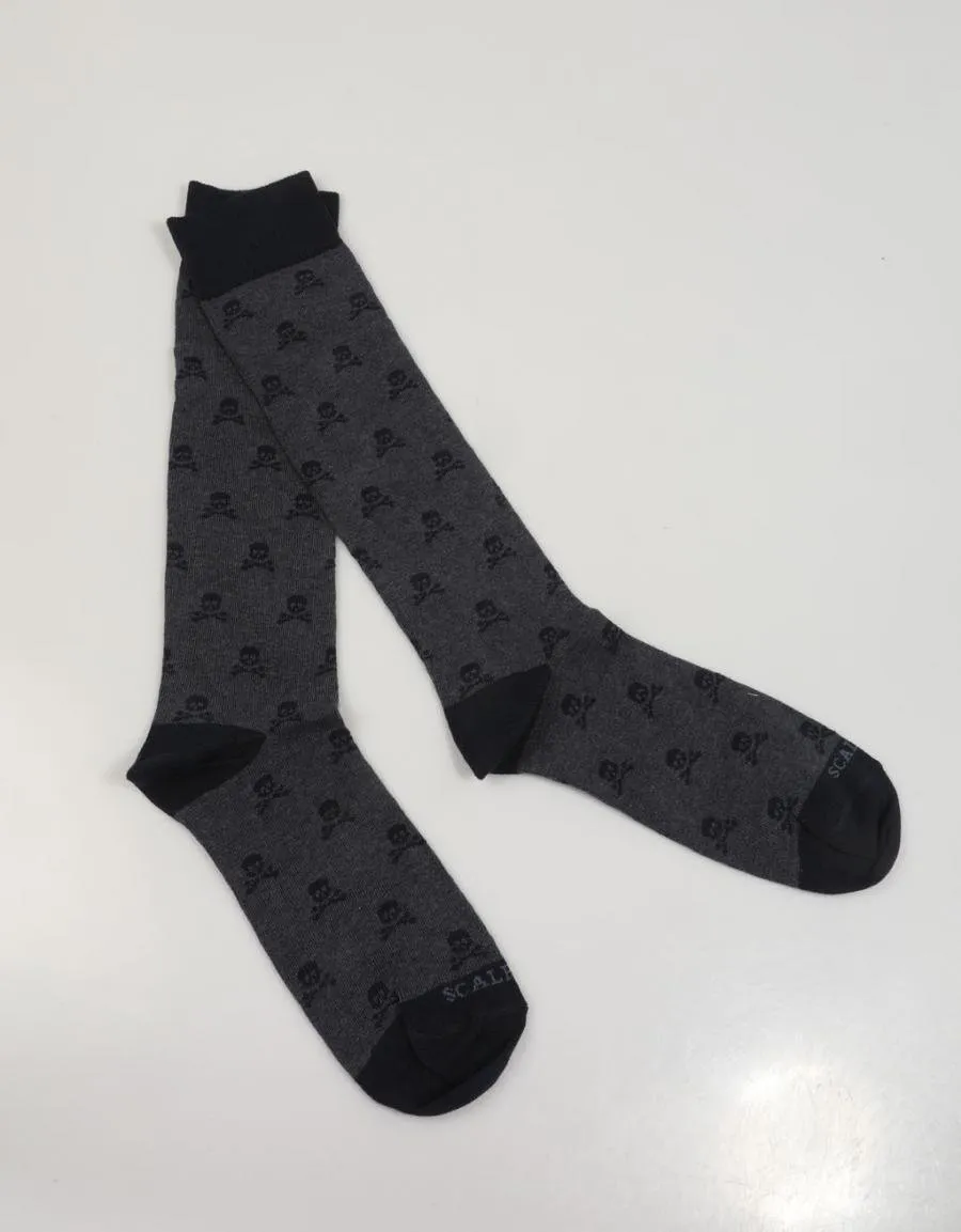  calcetines SCALPERS BAGS Socks 25761 en Negro 83294