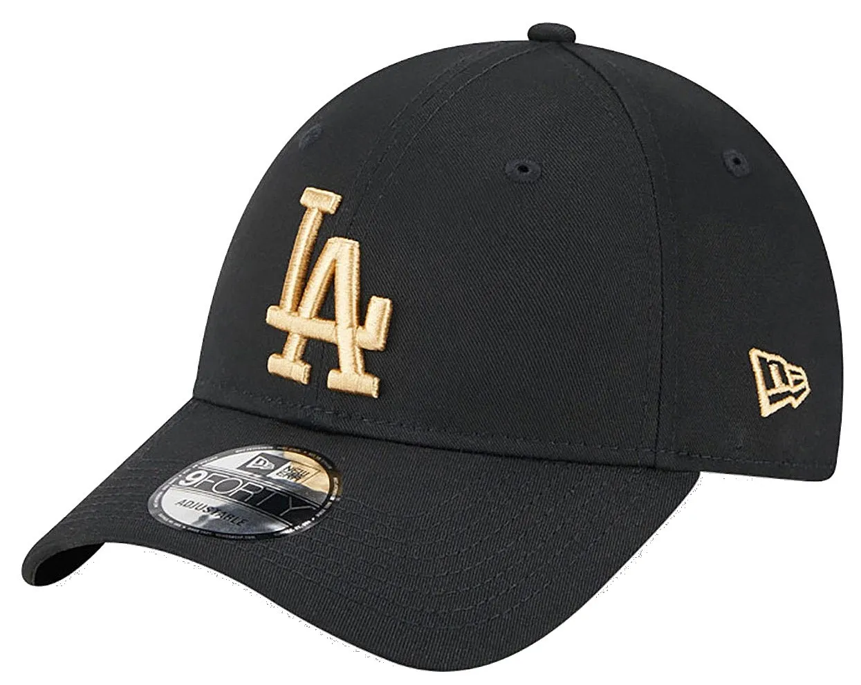 cap New Era 9FO League Essential MLB Los Angeles Dodgers - Black/Bronze - men´s