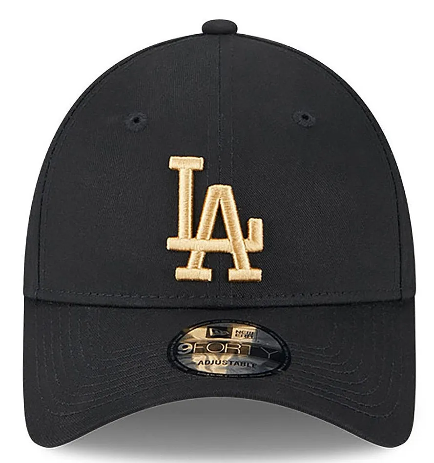 cap New Era 9FO League Essential MLB Los Angeles Dodgers - Black/Bronze - men´s