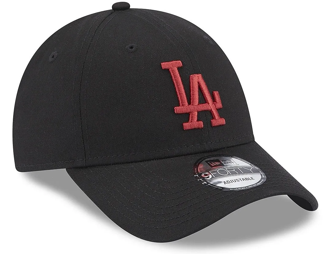 cap New Era 9FO League Essential MLB Los Angeles Dodgers - Black/Cardinal - men´s