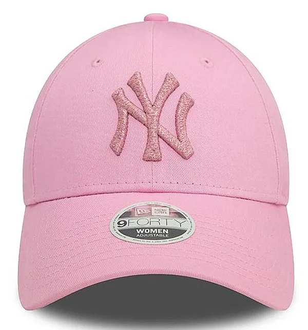 cap New Era 9FO Metallic Logo MLB New York Yankees - Pink/Pink - women´s