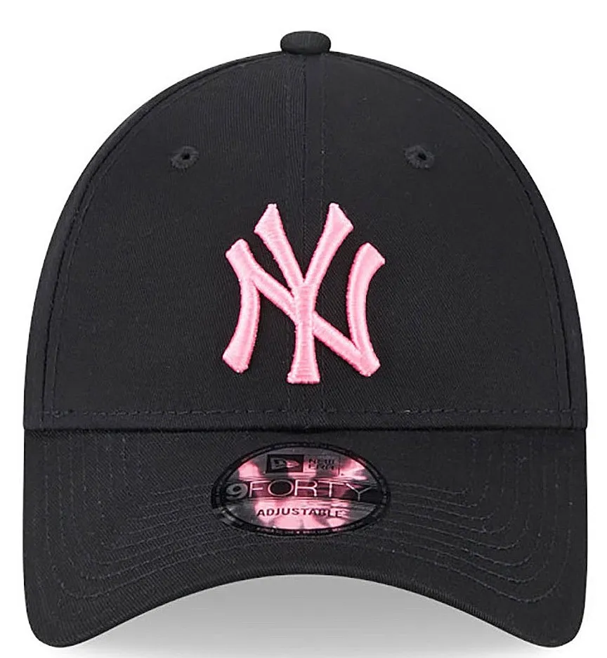 cap New Era 9FO Neon MLB New York Yankees - Black/Pink Glow - men´s