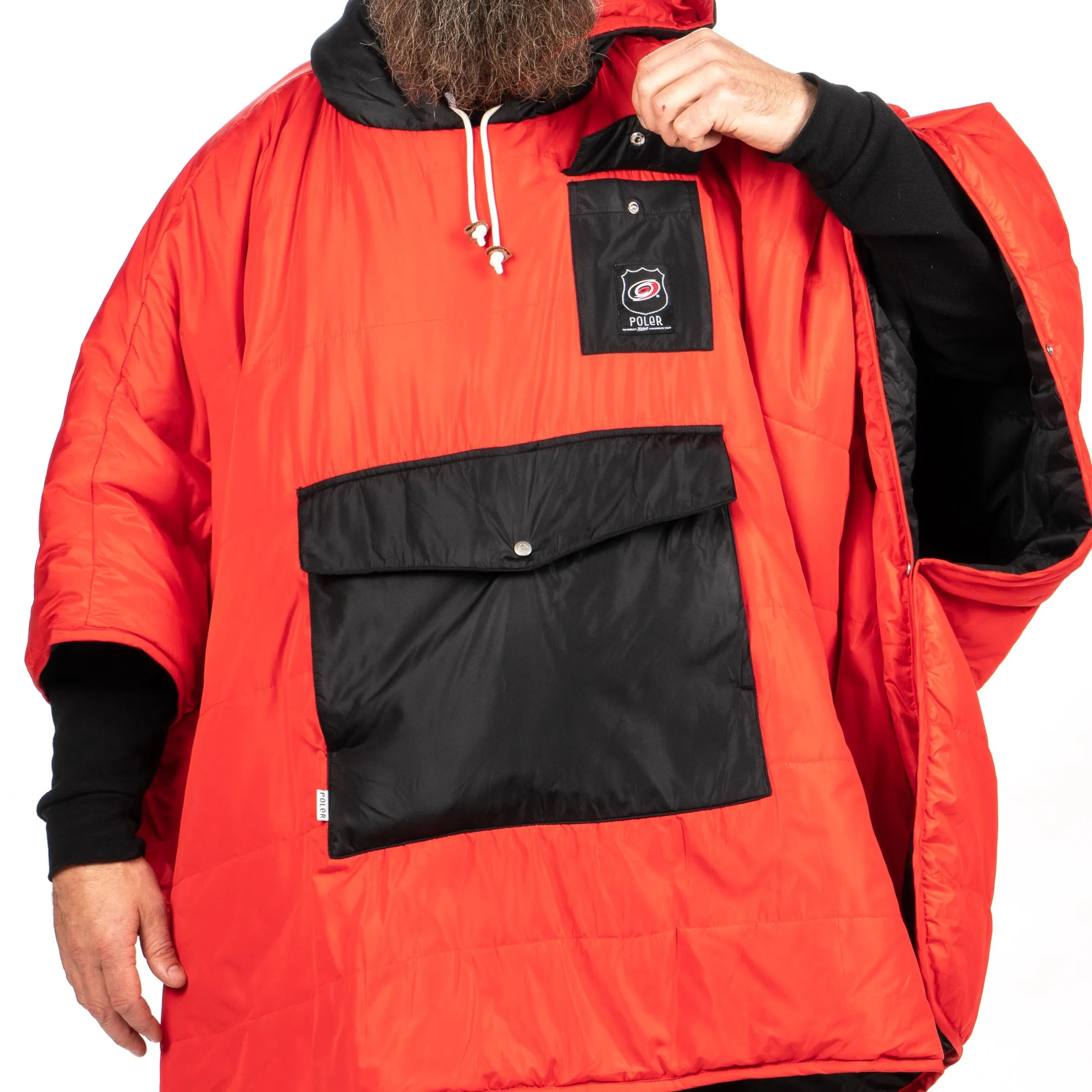 Carolina Hurricanes Hockey Poncho