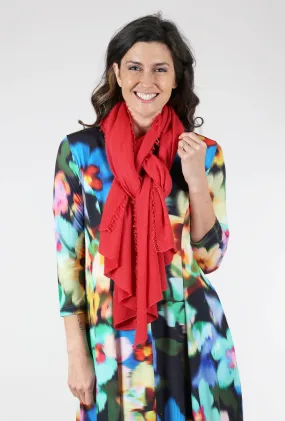 Cashmere Love Scarf, True Red