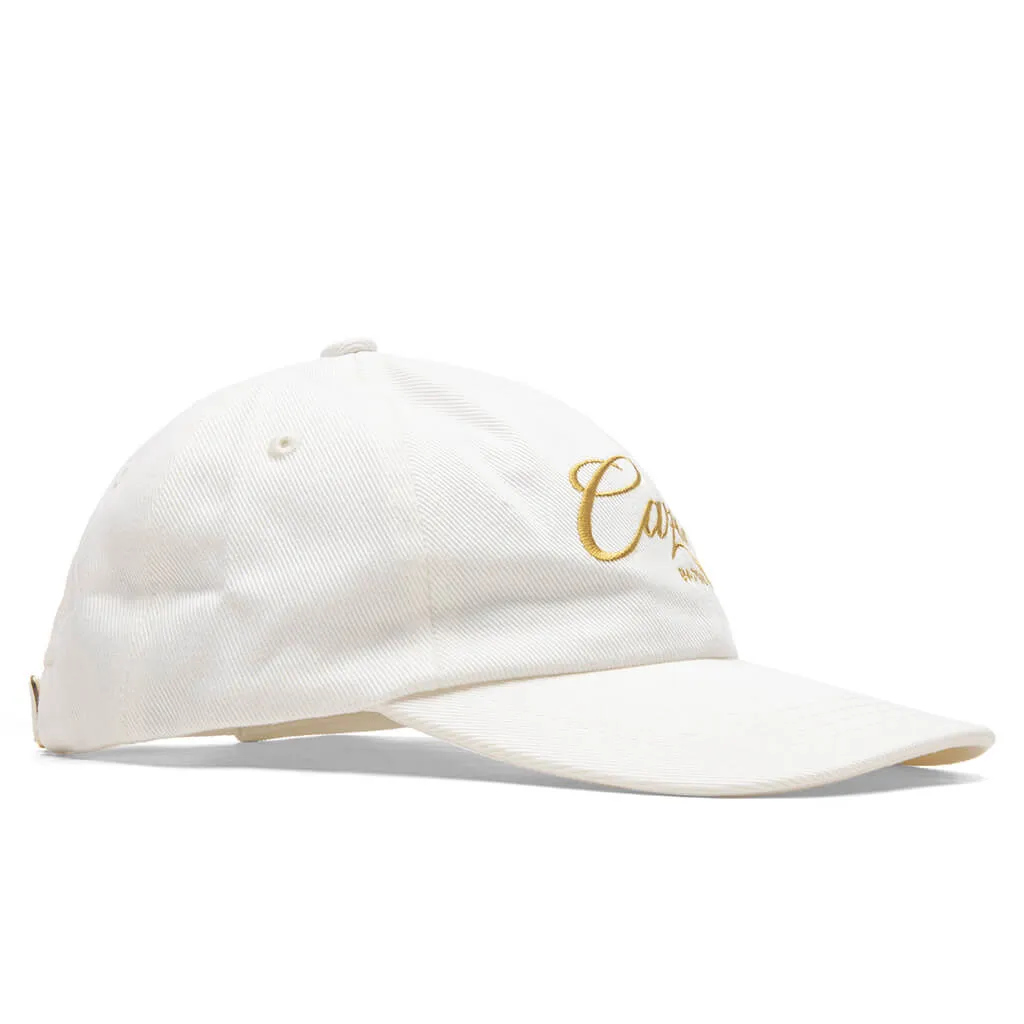 Caza Embroidered Cap - Off White