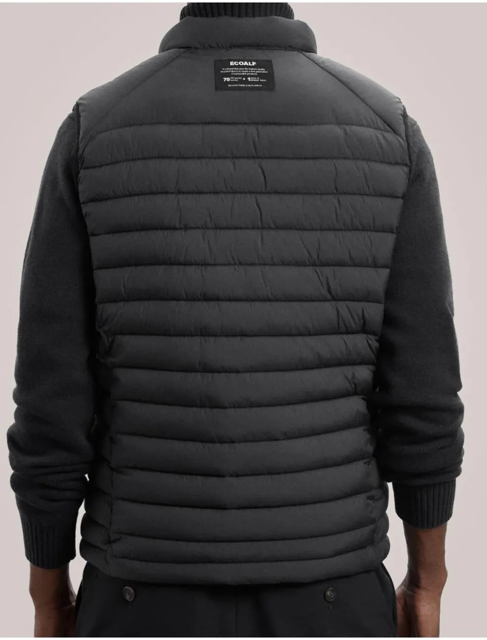 Chaleco Hombre Ecoalf Cardiffalf Vest  Man  Negro