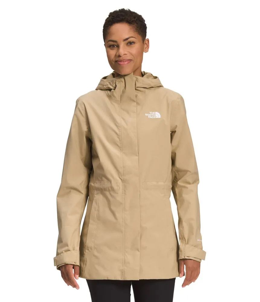 Chaqueta City Breeze Rain Impermeable Beige Mujer The North Face