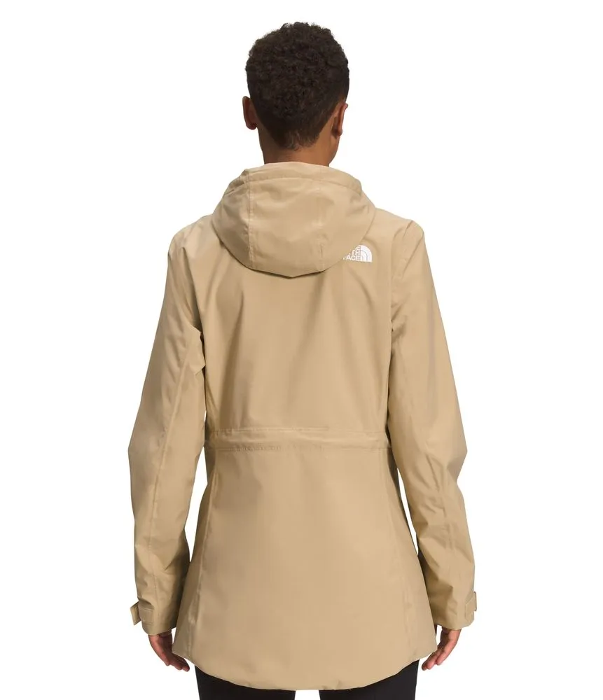 Chaqueta City Breeze Rain Impermeable Beige Mujer The North Face