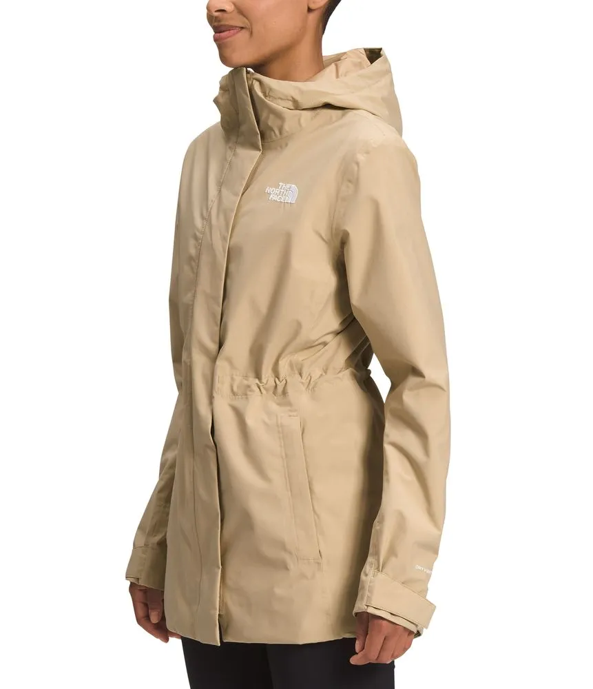 Chaqueta City Breeze Rain Impermeable Beige Mujer The North Face