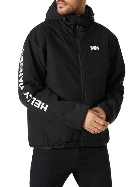 Chaqueta Helly Hansen Ervik Ins Rain Negro Hombre