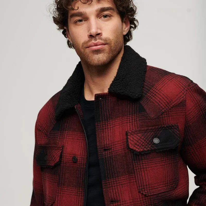 Chaqueta Invierno Para Hombre Merchant Wool Chore Coat Superdry