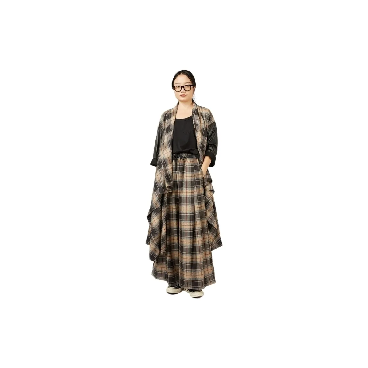 Coat 110441 - Tartan