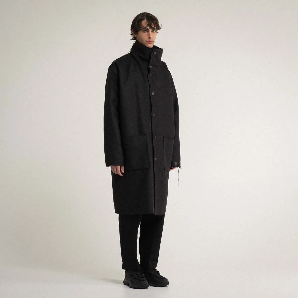 Core Reversible Wool Coat