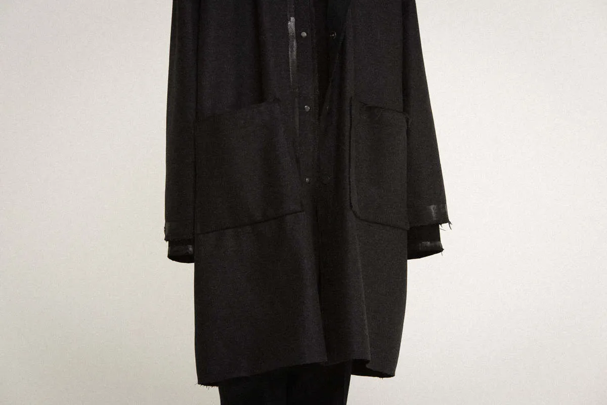 Core Reversible Wool Coat