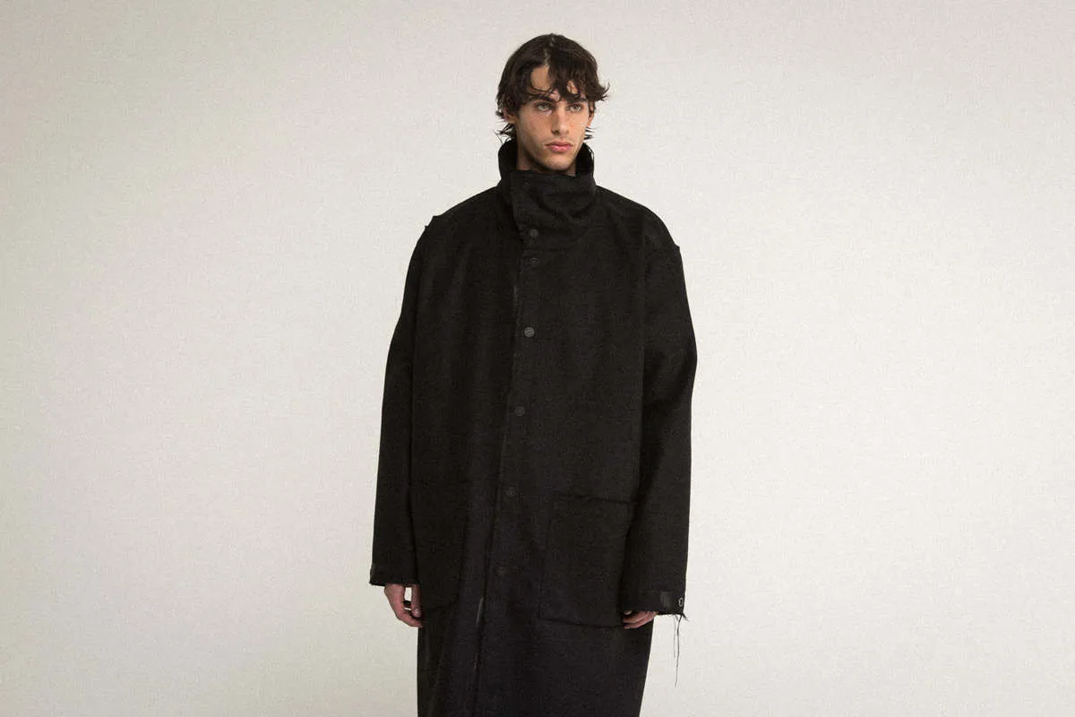 Core Reversible Wool Coat