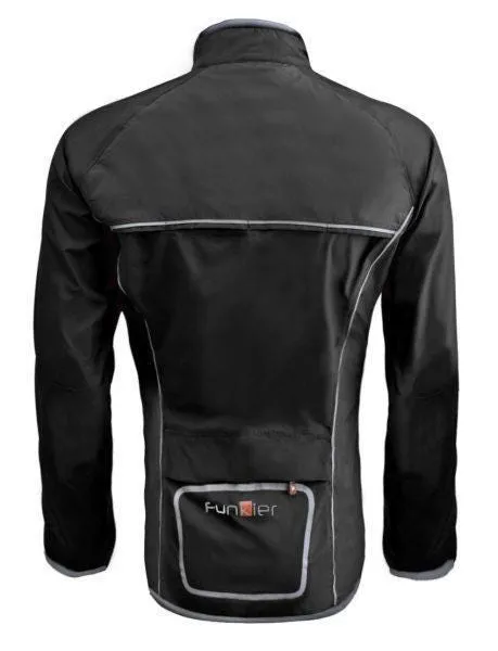 Cortaviento Ciclismo Hombre Funkier Tirano Pro Rain Negro