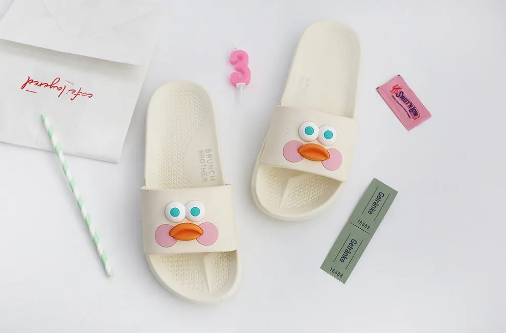 Cute Duck Women's Sandals Slippers Shoes - Office School Home