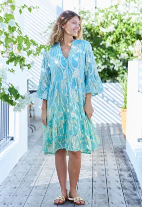 Debbie Katz Maleah Dress - Sea Mist